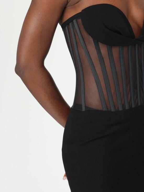 25SS 모놋 롱 원피스 25S17 Black - MONOT