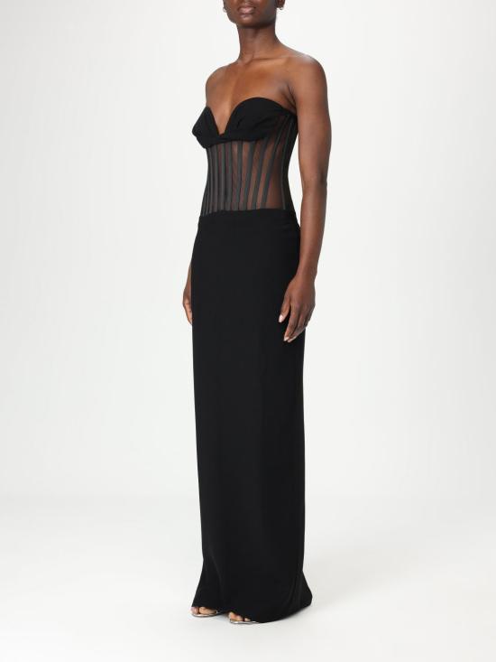 25SS 모놋 롱 원피스 25S17 Black - MONOT