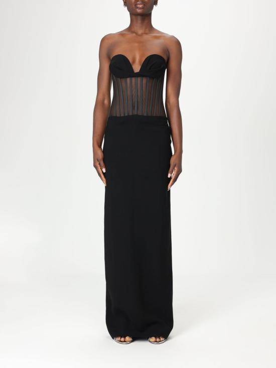 25SS 모놋 롱 원피스 25S17 Black