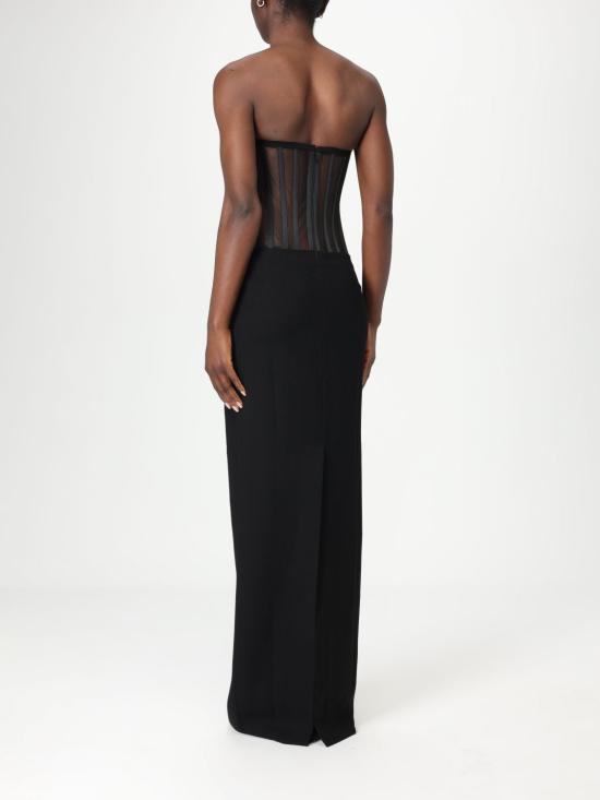 25SS 모놋 롱 원피스 25S17 Black - MONOT