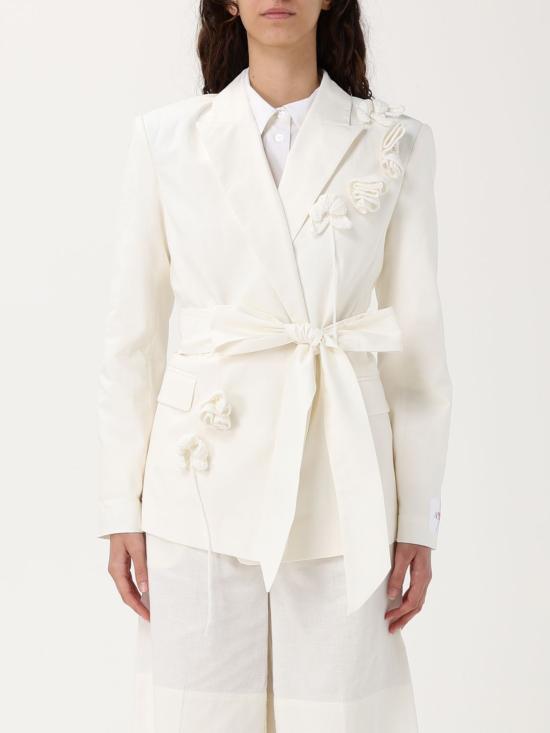 25SS 액티튜드 트윈세트 자켓 251AQ2060 00282 White