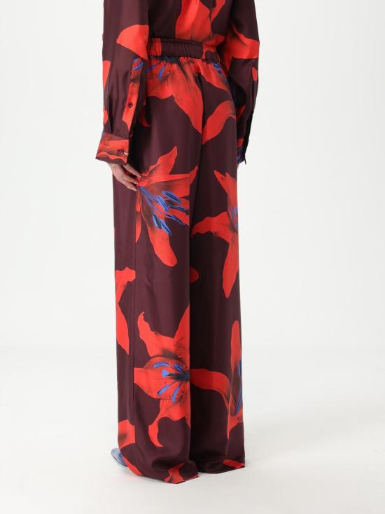 25SS 알렉산더 맥퀸 팔라초 팬츠 819000QCALY 5131 Burgundy - ALEXANDER MCQUEEN