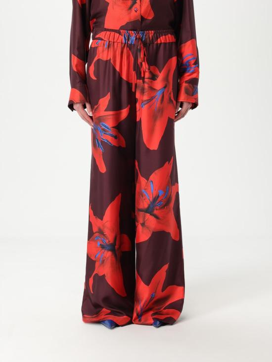 25SS 알렉산더 맥퀸 팔라초 팬츠 819000QCALY 5131 Burgundy