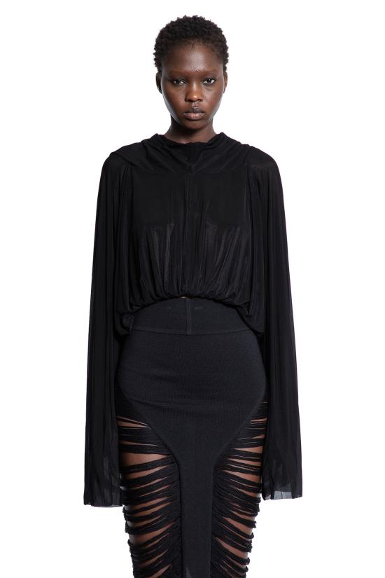  릭 오웬스 셔츠 RO01E7278BZ09 Black - RICK OWENS