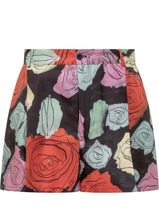 25SS 마르니 숏팬츠 PAMA0588I0UTSG30 ORN99 FANTASIA