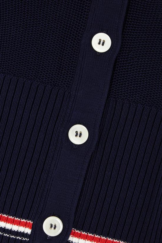 25SS 톰브라운 RWB 클래식 가디건 가디건 FKC641AY3030415 DOM - THOM BROWNE