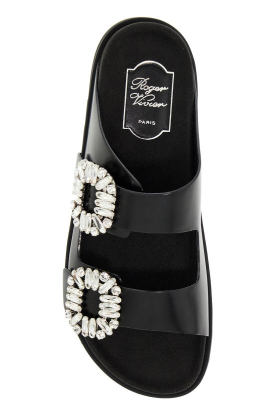 25SS 로저비비에 샌들 RVW45818820BSS B999 BLACK - ROGER VIVIER