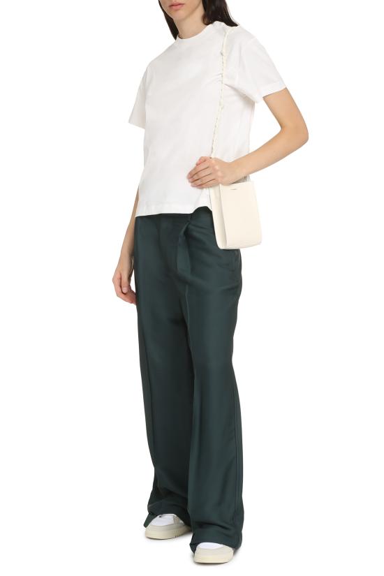 25SS 질샌더 반팔 티셔츠 J40GC0001J45048 100 WHITE - JIL SANDER