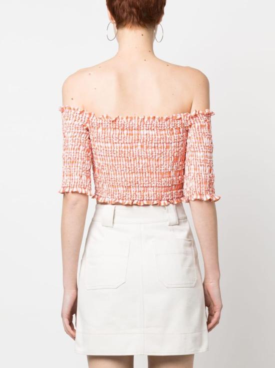  겐조 반팔 티셔츠 FD52TO0129LN 17 CHECKED - KENZO