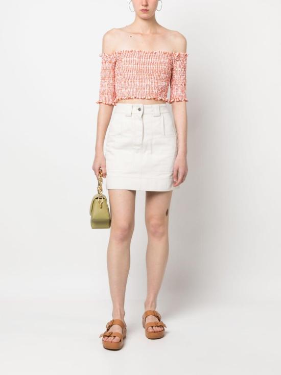  겐조 반팔 티셔츠 FD52TO0129LN 17 CHECKED - KENZO