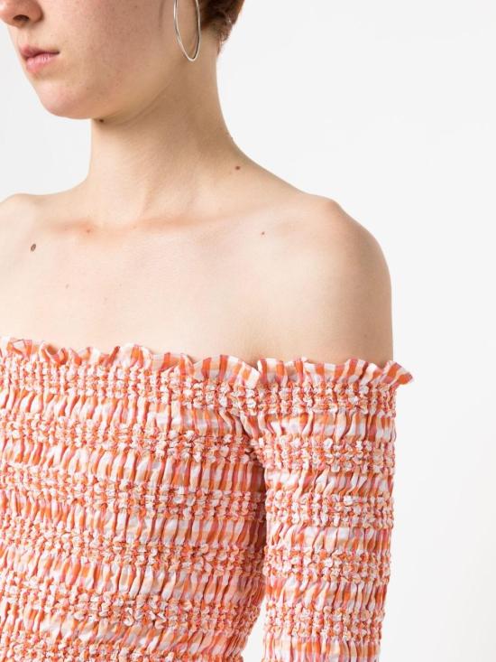  겐조 반팔 티셔츠 FD52TO0129LN 17 CHECKED - KENZO