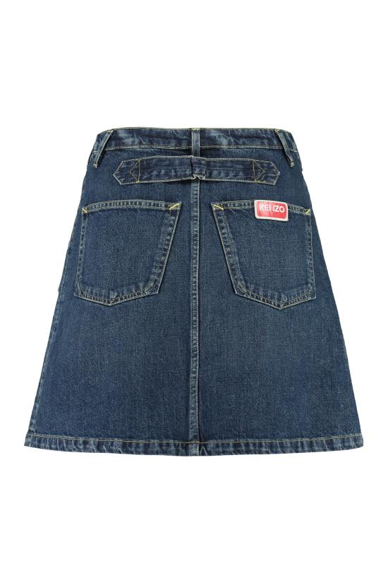  겐조 숏 스커트 FD52DJ2696B2 DD BLUE - KENZO