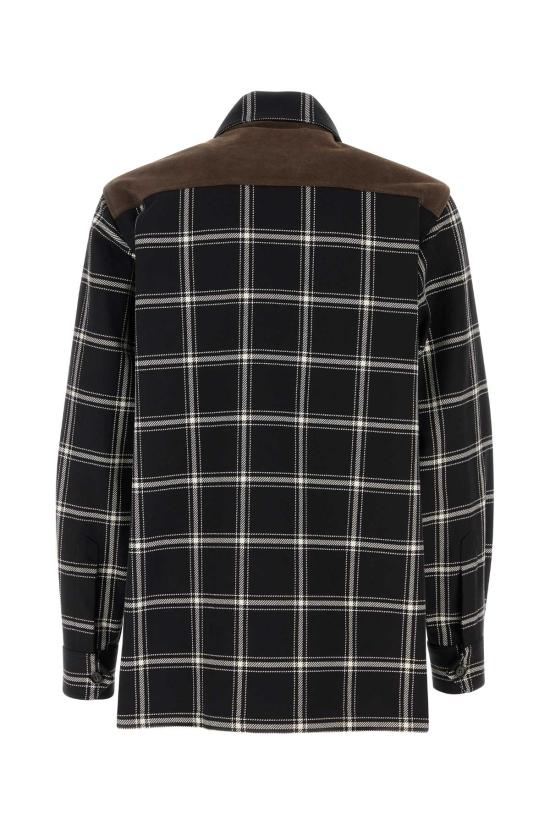 25SS 알렉산더 맥퀸 긴팔 셔츠 809332QTADB 0584 CHECKED - ALEXANDER MCQUEEN