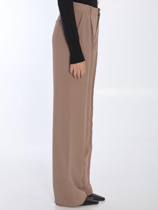 24FW 생로랑 스트레이트 팬츠 806809Y7I21 2141 CAPPUCCINO - SAINT LAURENT