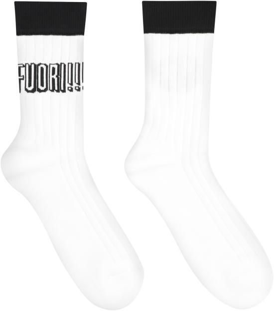  구찌 양말 7467884GAFW 9060 BLACKWHITE - GUCCI