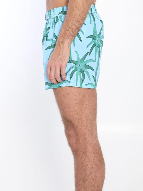 25SS 자크뮈스 스윔팬츠 255SW0132407 3EJ PRINTPALMTREESSTARBLUE - JACQUEMUS
