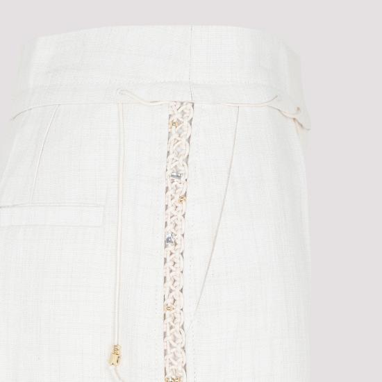  자크뮈스 스트레이트 팬츠 231PA0391069 110 WHITE - JACQUEMUS