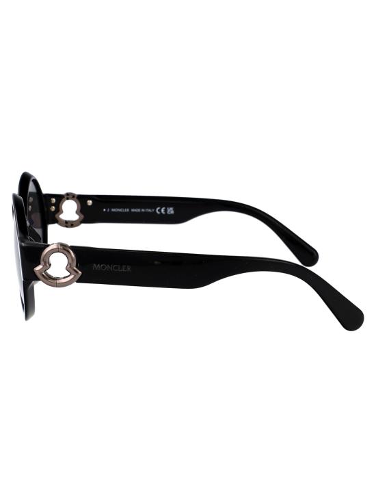 25SS 몽클레어 ATRIOM 아트리움 라운드 선글라스 ML0243 01A NERO LUCIDO - MONCLER