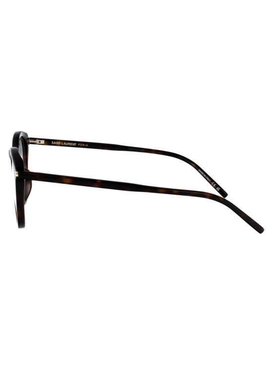 25SS 생로랑 안경 SL347F 002 HAVANA HAVANA TRANSPARENT - SAINT LAURENT