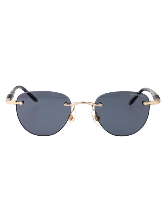 25SS 몽블랑 선글라스 MB0412S 001 GOLD BLACK GREY