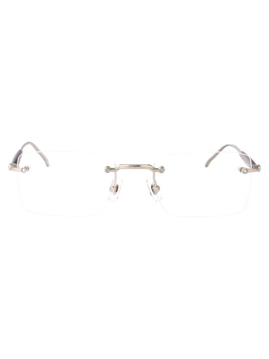 25SS 몽블랑 안경 MB0411O 003 SILVER SILVER TRANSPARENT