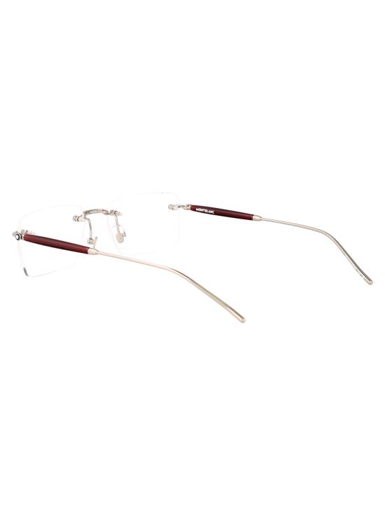 25SS 몽블랑 안경 MB0411O 003 SILVER SILVER TRANSPARENT - MONTBLANC