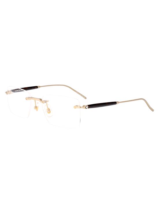25SS 몽블랑 안경 MB0411O 002 GOLD GOLD TRANSPARENT - MONTBLANC