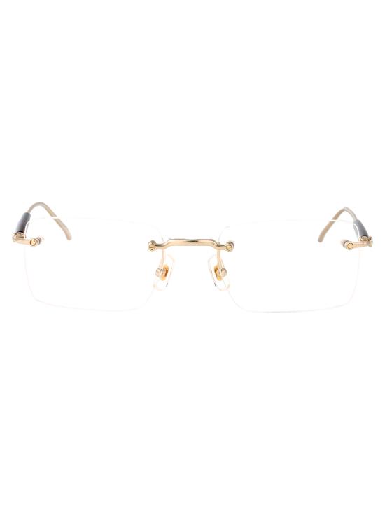 25SS 몽블랑 안경 MB0411O 002 GOLD GOLD TRANSPARENT