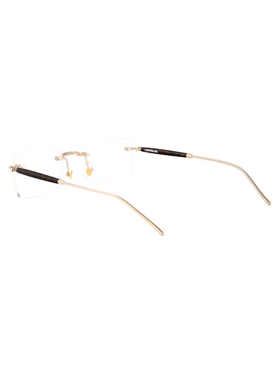 25SS 몽블랑 안경 MB0411O 002 GOLD GOLD TRANSPARENT - MONTBLANC