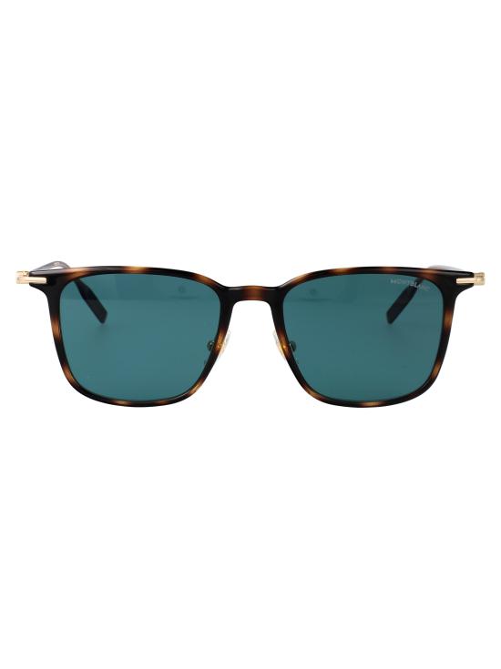 25SS 몽블랑 선글라스 MB0354S 005 HAVANA GOLD GREEN