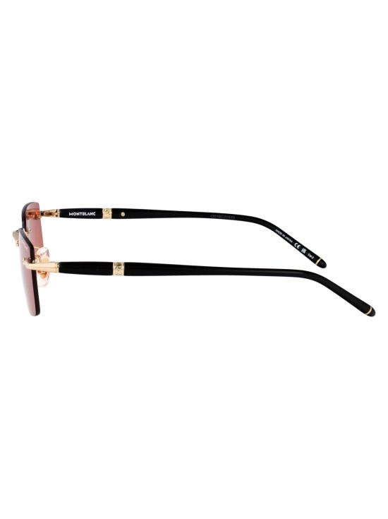  몽블랑 선글라스 MB0344S 007 GOLD BLACK ORANGE - MONTBLANC