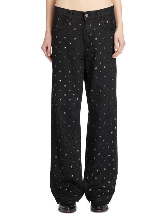 25SS 하이쿠레 스트레이트 팬츠 LHEW03330DF173L0884 BLACK