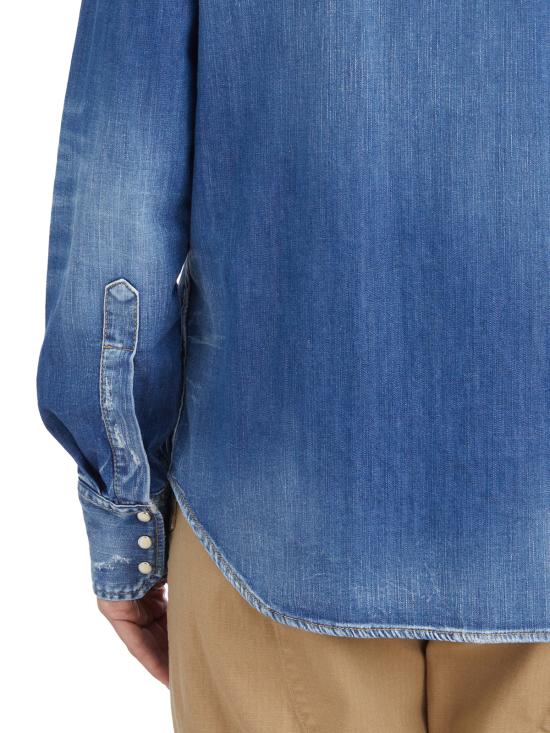 25SS 디스퀘어드2 셔츠 LS75DL0894S30341470 LIGHT BLUE - DSQUARED2