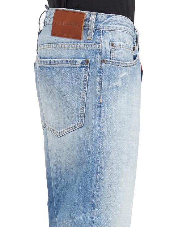 25SS 디스퀘어드2 스트레이트 팬츠 LS71LB1610S30309470 LIGHT BLUE - DSQUARED2