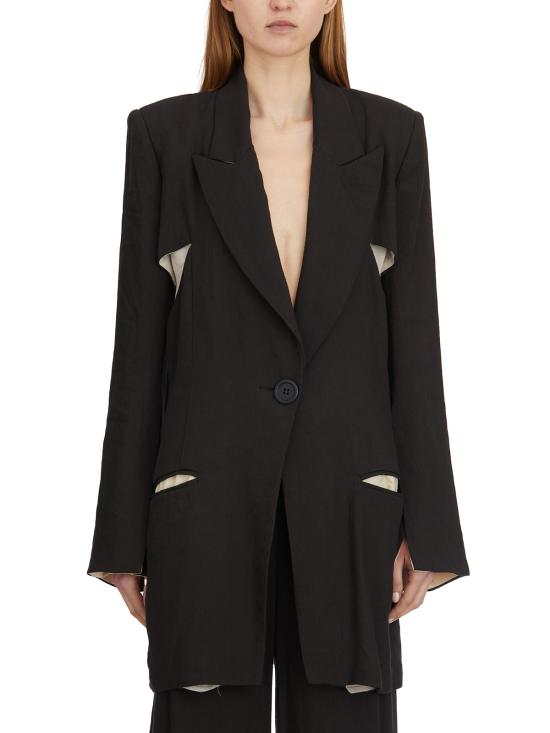 25SS 알레산드라 마치 수트 자켓 L12504008690 BLACK
