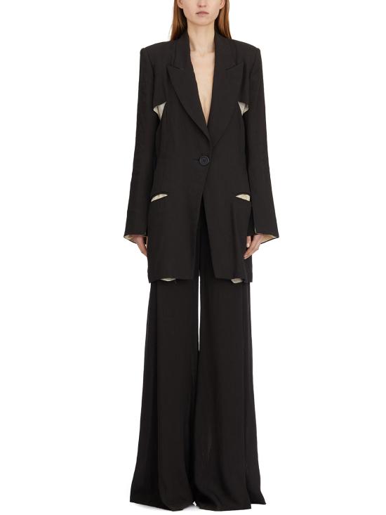 25SS 알레산드라 마치 수트 자켓 L12504008690 BLACK - ALESSANDRA MARCHI