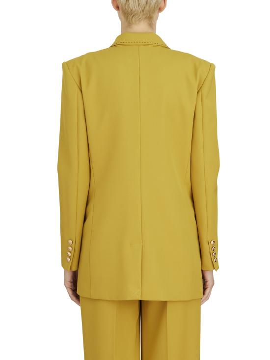 25SS 엘리자베타프랜치 수트 자켓 LGI12851E2DC6 YELLOW - ELISABETTA FRANCHI