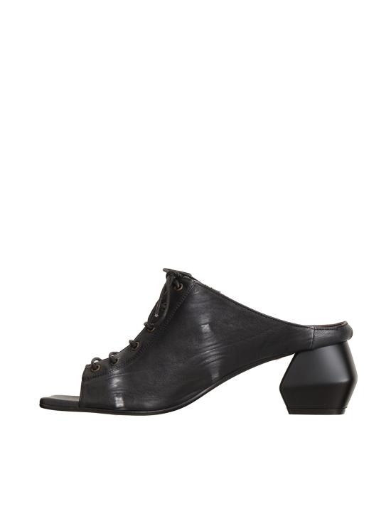 25SS 컬렉션 프리비 뮬/슬리퍼 LC1483TIDDO38 BLACK - COLLECTION PRIVEE