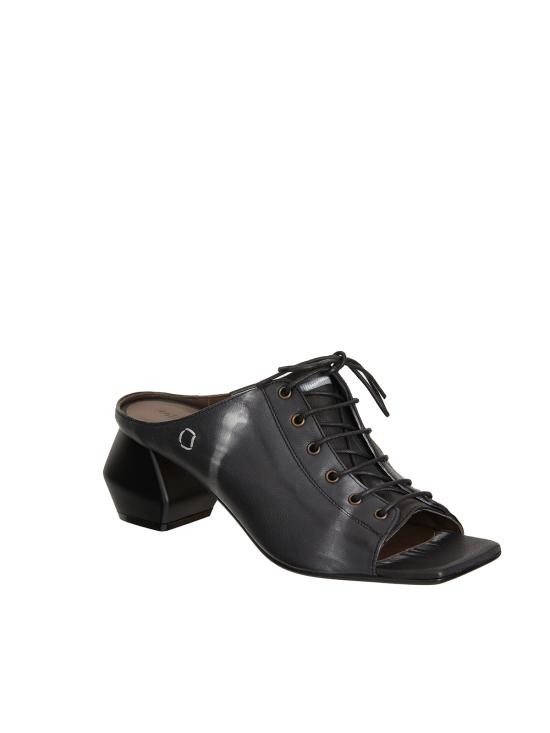 25SS 컬렉션 프리비 뮬/슬리퍼 LC1483TIDDO38 BLACK - COLLECTION PRIVEE