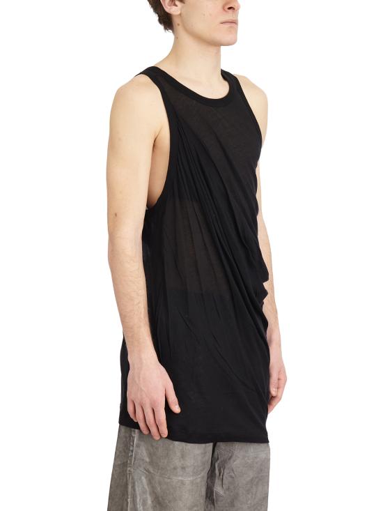 25SS 릭 오웬스 민소매 티셔츠 LRR01E5152UC09 Black - RICK OWENS