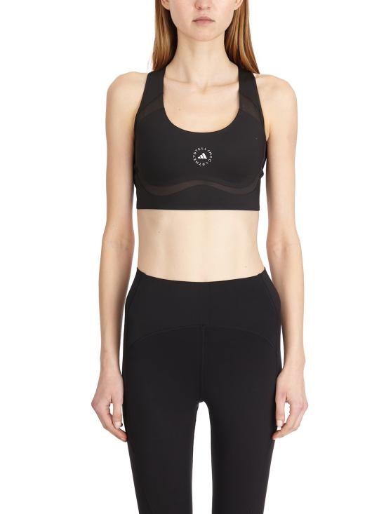 25SS 아디다스 바이 스텔라매카트니 민소매 티셔츠 LJF3759 Black