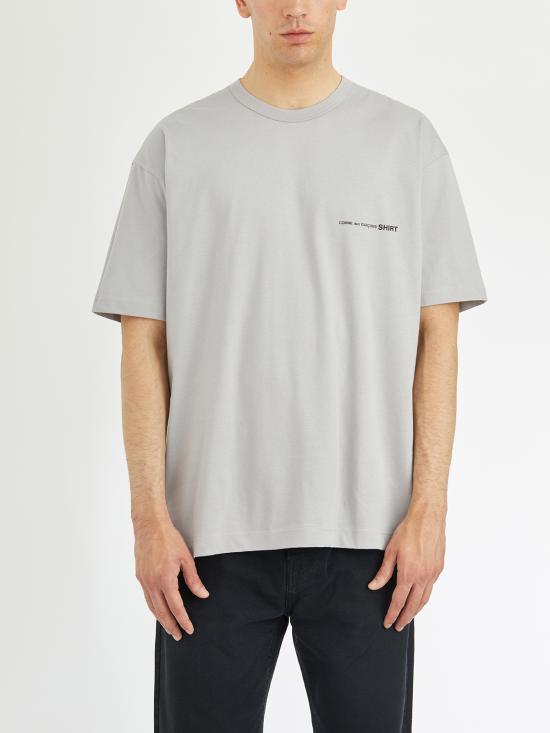 25SS 꼼데가르송 반팔 티셔츠 LFOT023S25 GREY