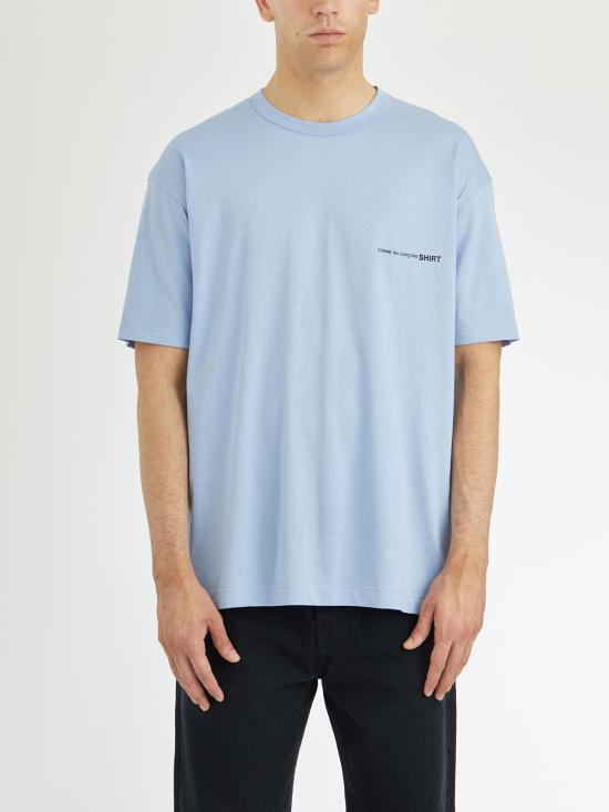 25SS 꼼데가르송 반팔 티셔츠 LFOT023S25 BLUE