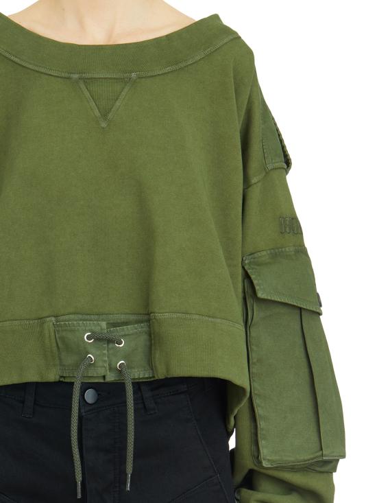 25SS 디스퀘어드2 스웨터 LS75GU0585S25030695W GREEN - DSQUARED2