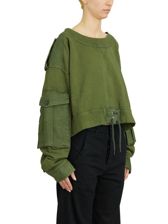 25SS 디스퀘어드2 스웨터 LS75GU0585S25030695W GREEN - DSQUARED2