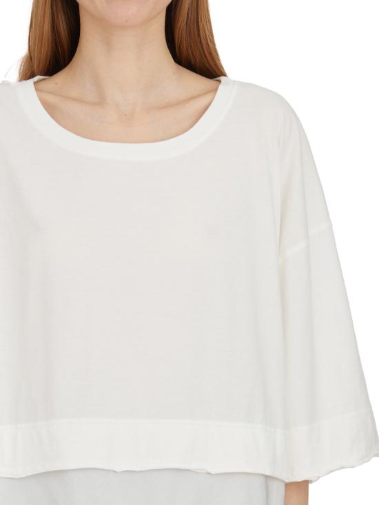 25SS 안드레아 야코브 반팔 티셔츠 L25WGIC05COTTON WHITE - ANDREA YA'AQOV