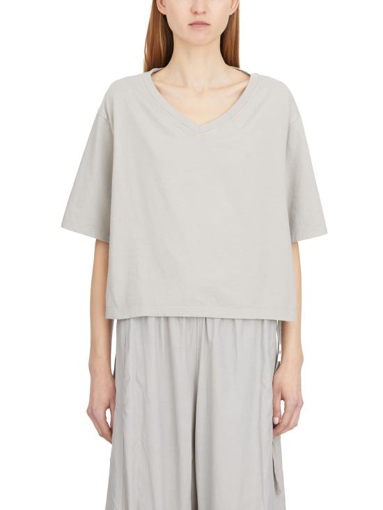 25SS 안드레아 야코브 반팔 티셔츠 L25WGIC04COTTONICE GREY