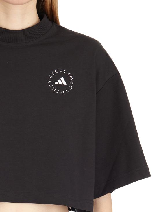 25SS 아디다스 바이 스텔라매카트니 반팔 티셔츠 LJJ0080 BLACK - ADIDAS BY STELLA MCCARTNEY