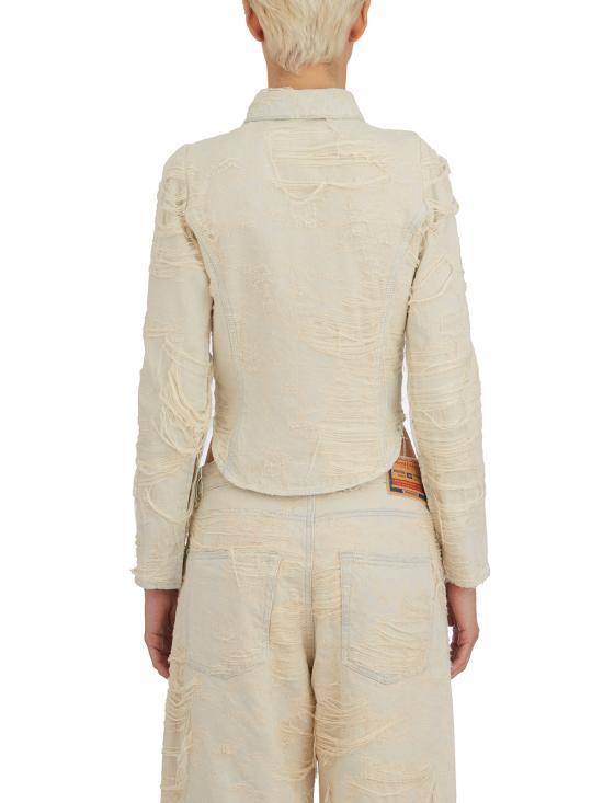 25SS 디젤 셔츠 LA1906109M4001 WHITE - DIESEL