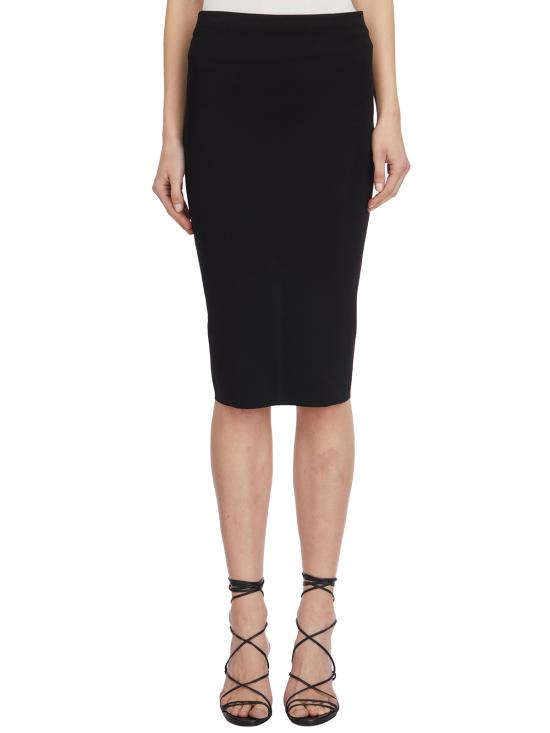 25SS 릭 오웬스 미디 스커트 LLI01E4313JCVS09 BLACK